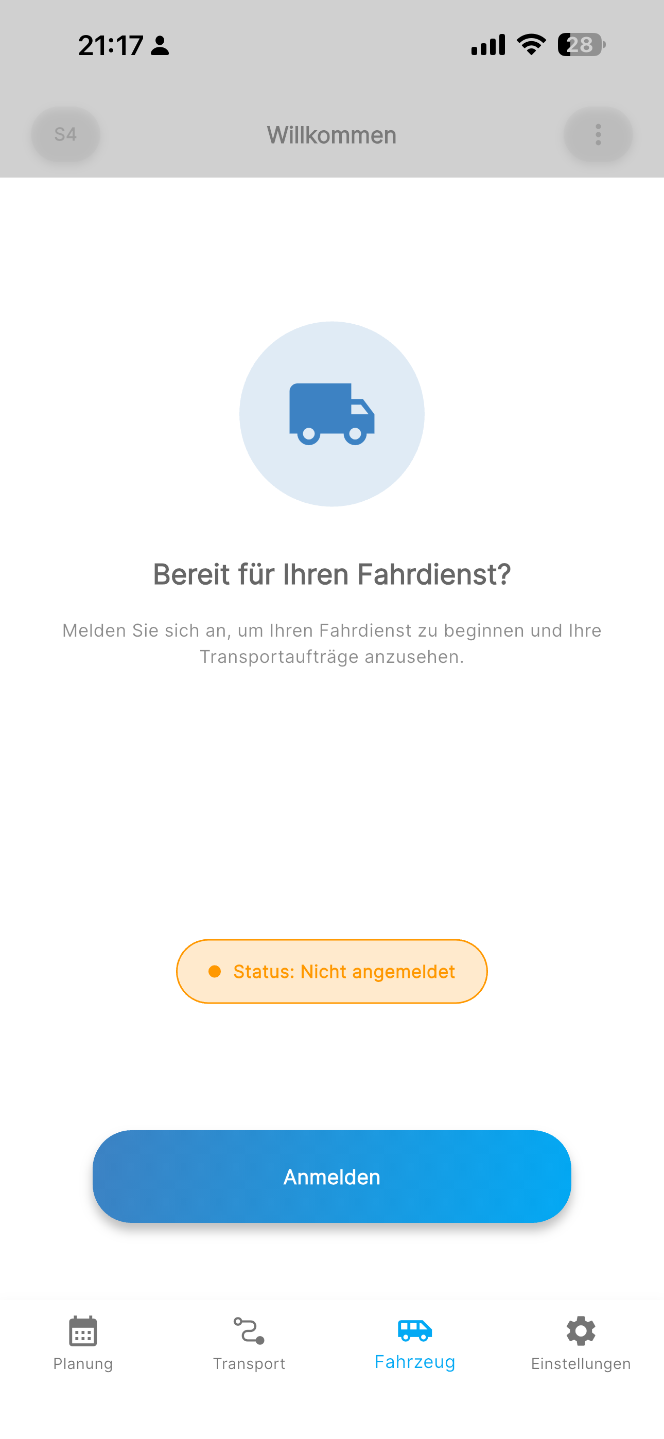 Crew App Screenshot 1 (Tagmodus)